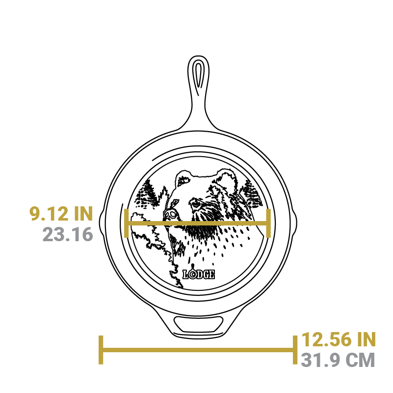Dimensional drawing of product. Total width is 12.56 inches, width of flat bottom is 9.12 inches.
