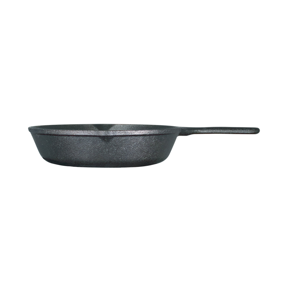 Side view of skillet.