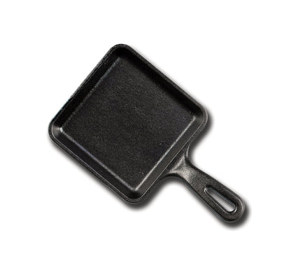 Top view of skillet showing cooking surface.