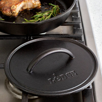 Press next to skillet ready to use on steak.