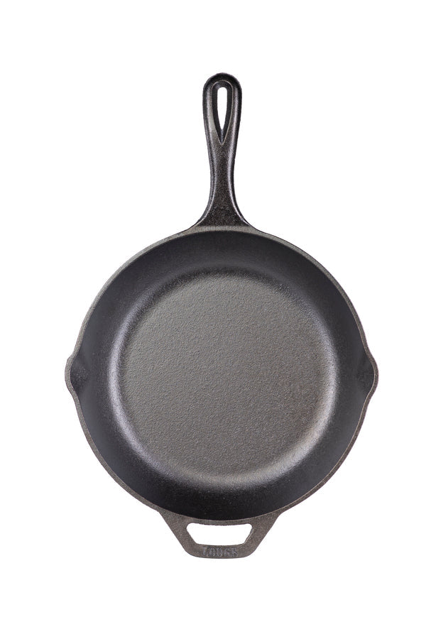 Top view of skillet.
