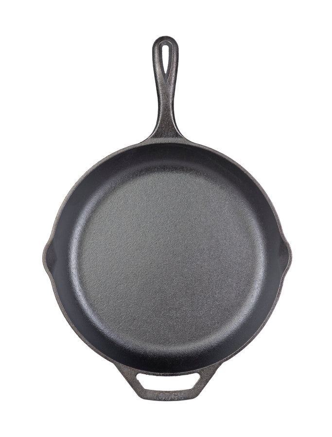 Top view of skillet.