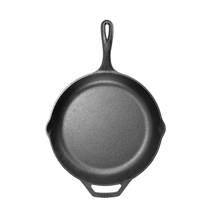 Top view of skillet.