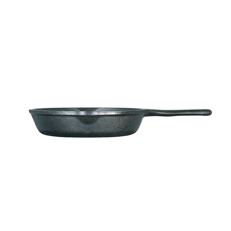 Side view of skillet.
