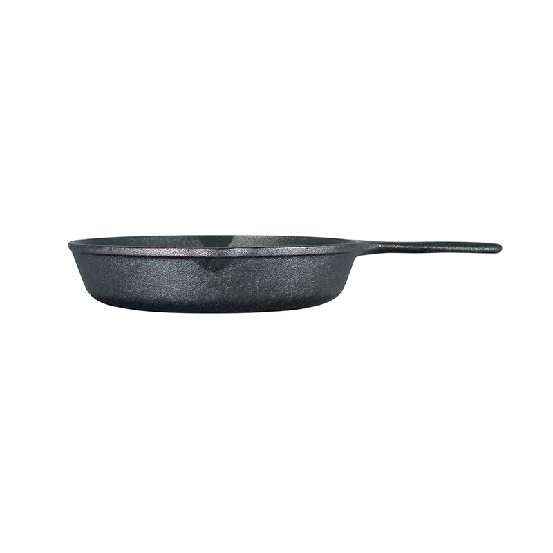 Side view of skillet.